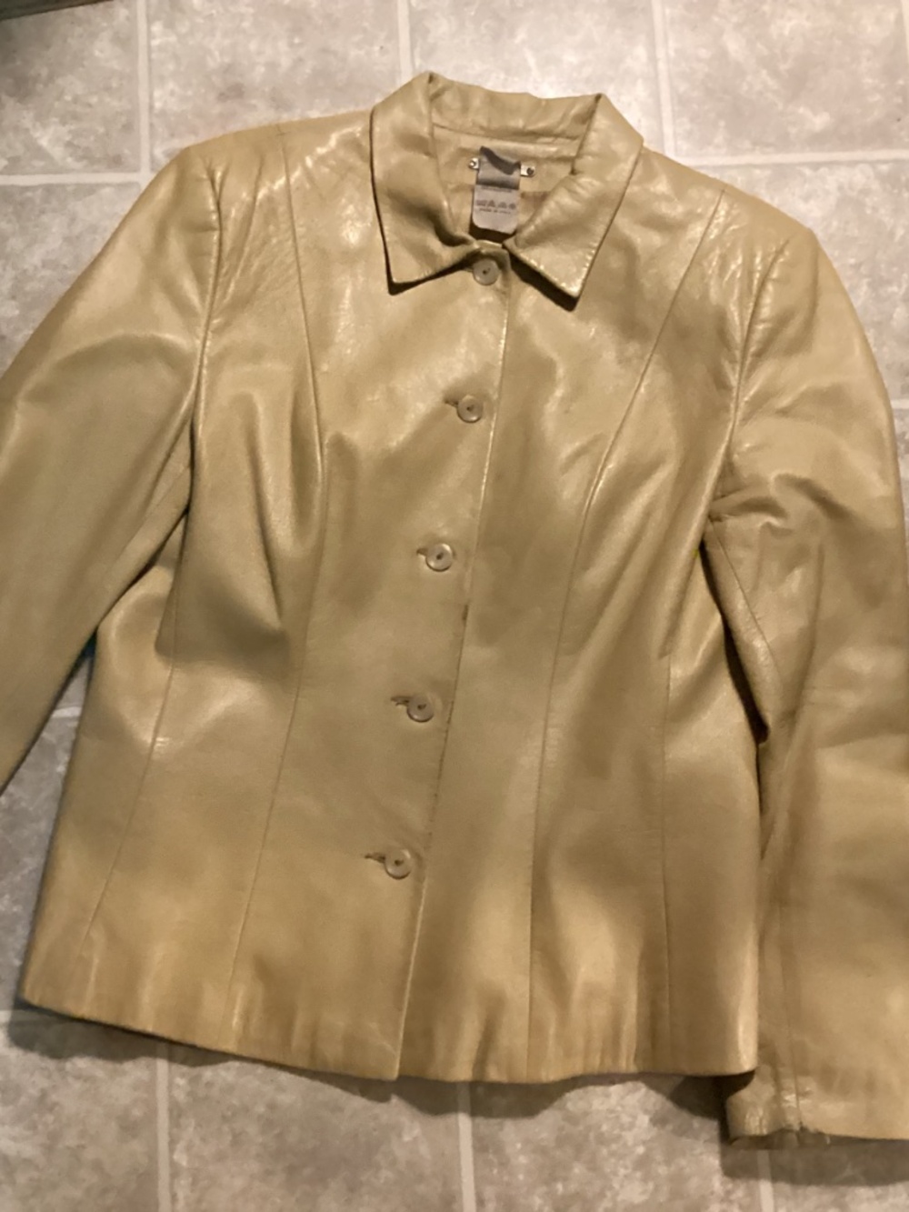 ~ Women's VTG Lamb Leather Jacket, SOLD AS-IS ~